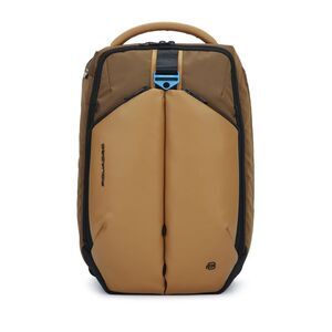Piquadro Unisex Zaino Porta Pc 15,6''  2 Comparti In Tessuto E Mat